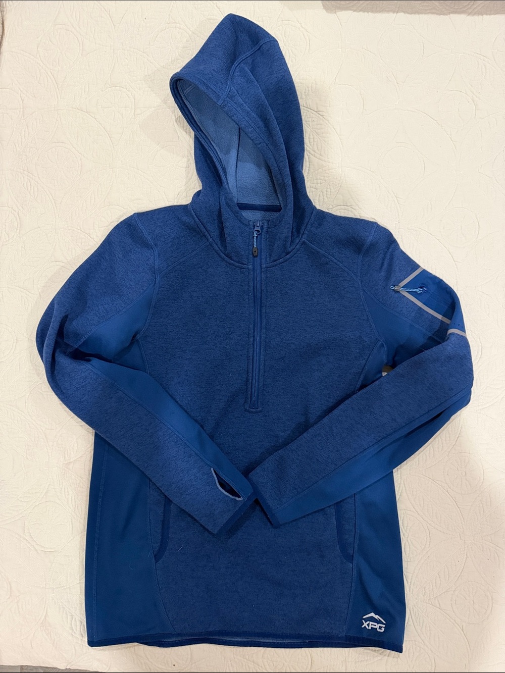 Cabela's XPG Blue Hooded Ski Pullover Jacket